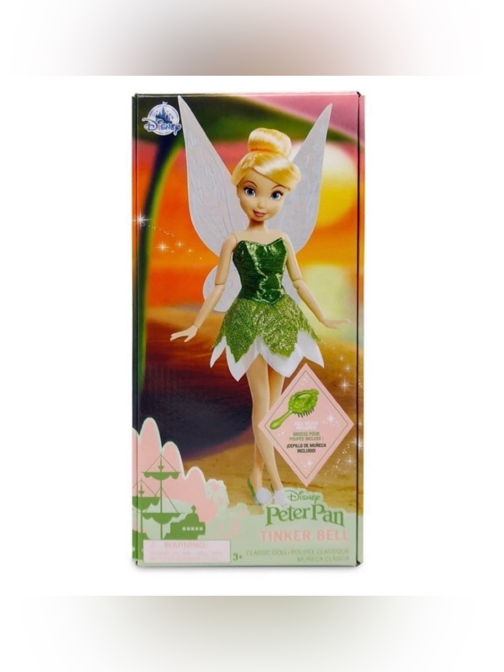 DISNEY STORE Tinkerbell 11” Doll